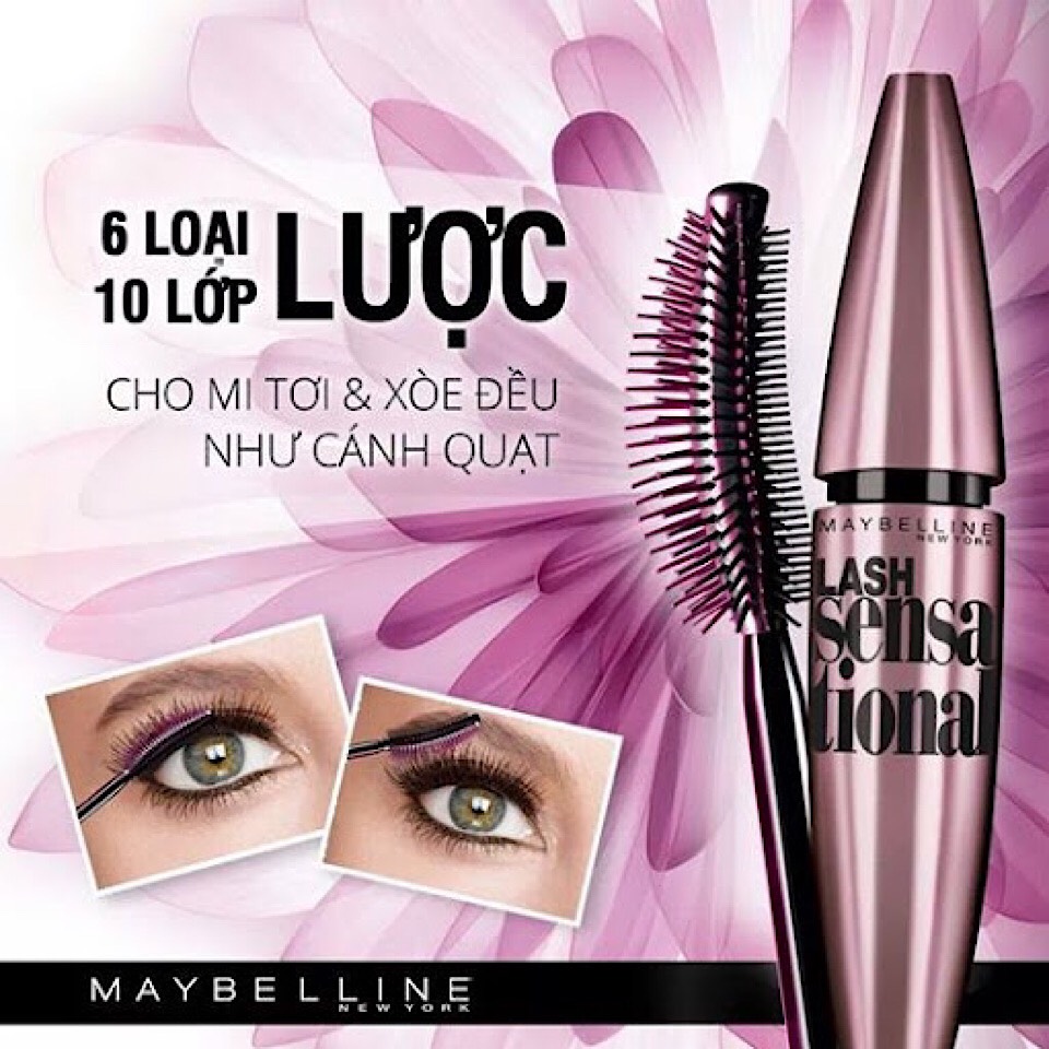 Mascara Maybelline Lash Sensational waterproof